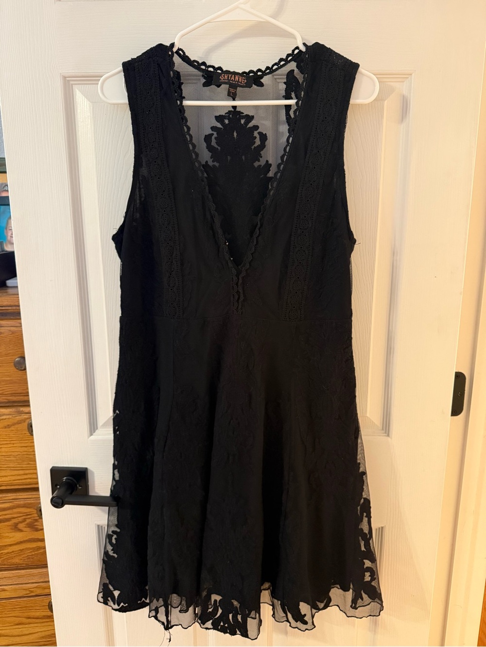 Shyanne Black Lace Dress